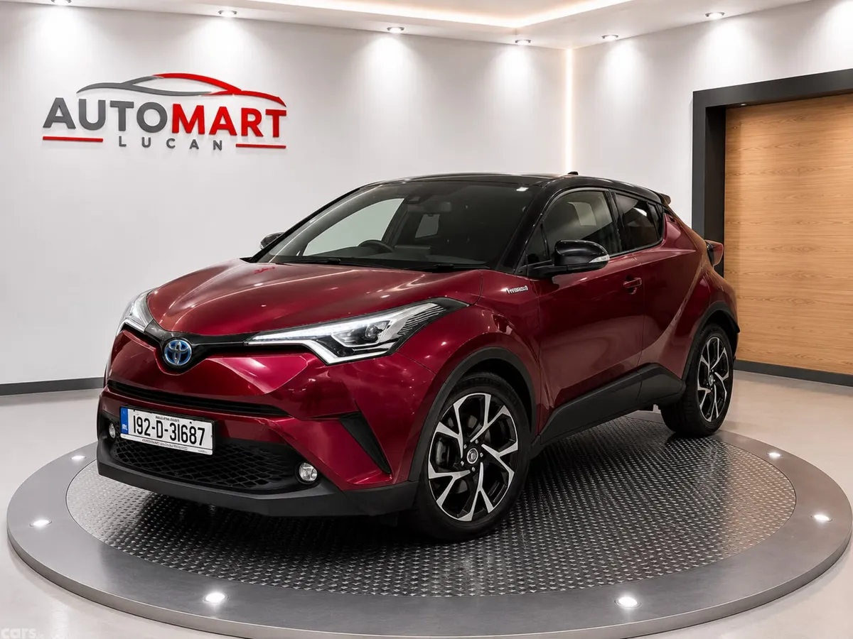 Toyota C-HR Hatchback, Petrol Hybrid, 2019, Red