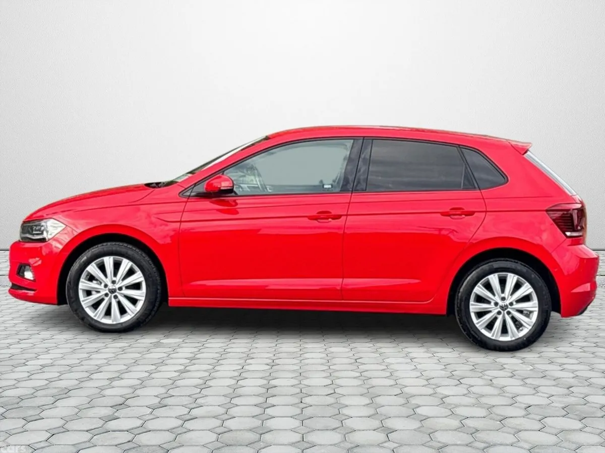 Volkswagen Polo Hatchback, Petrol, 2022, Red