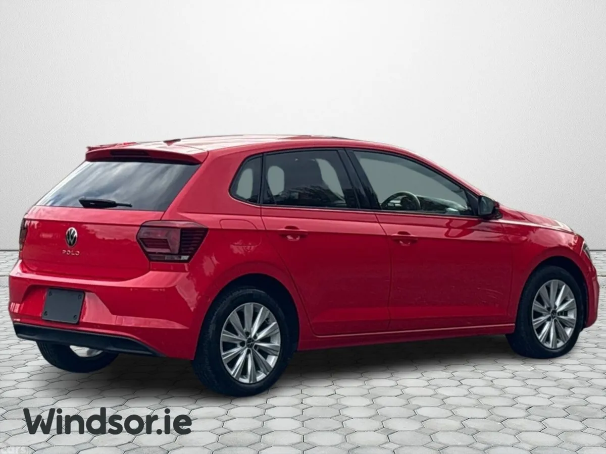 Volkswagen Polo Hatchback, Petrol, 2022, Red
