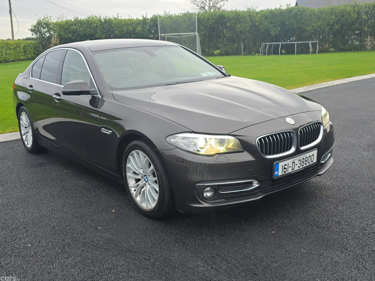 BMW 5-Series Saloon, Diesel, 2016, Brown
