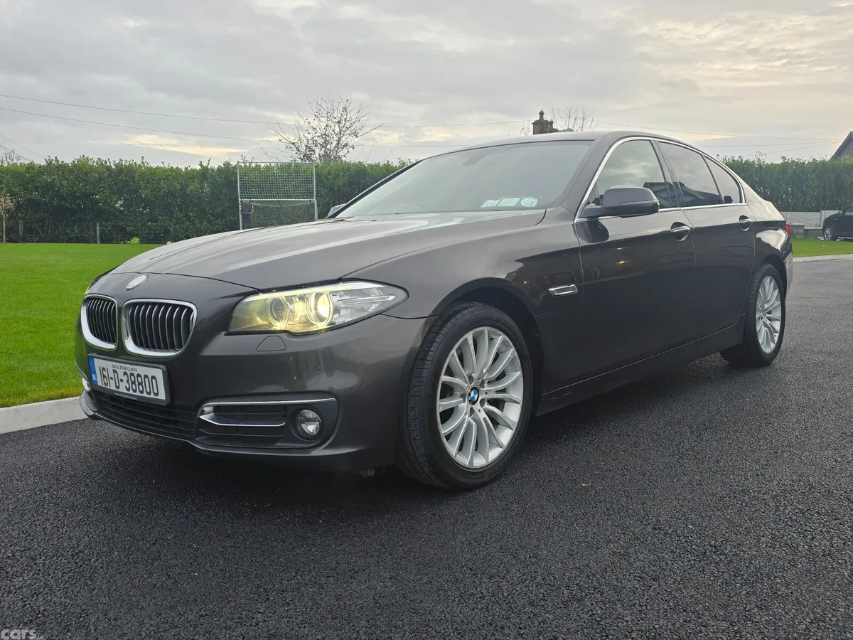 BMW 5-Series Saloon, Diesel, 2016, Brown