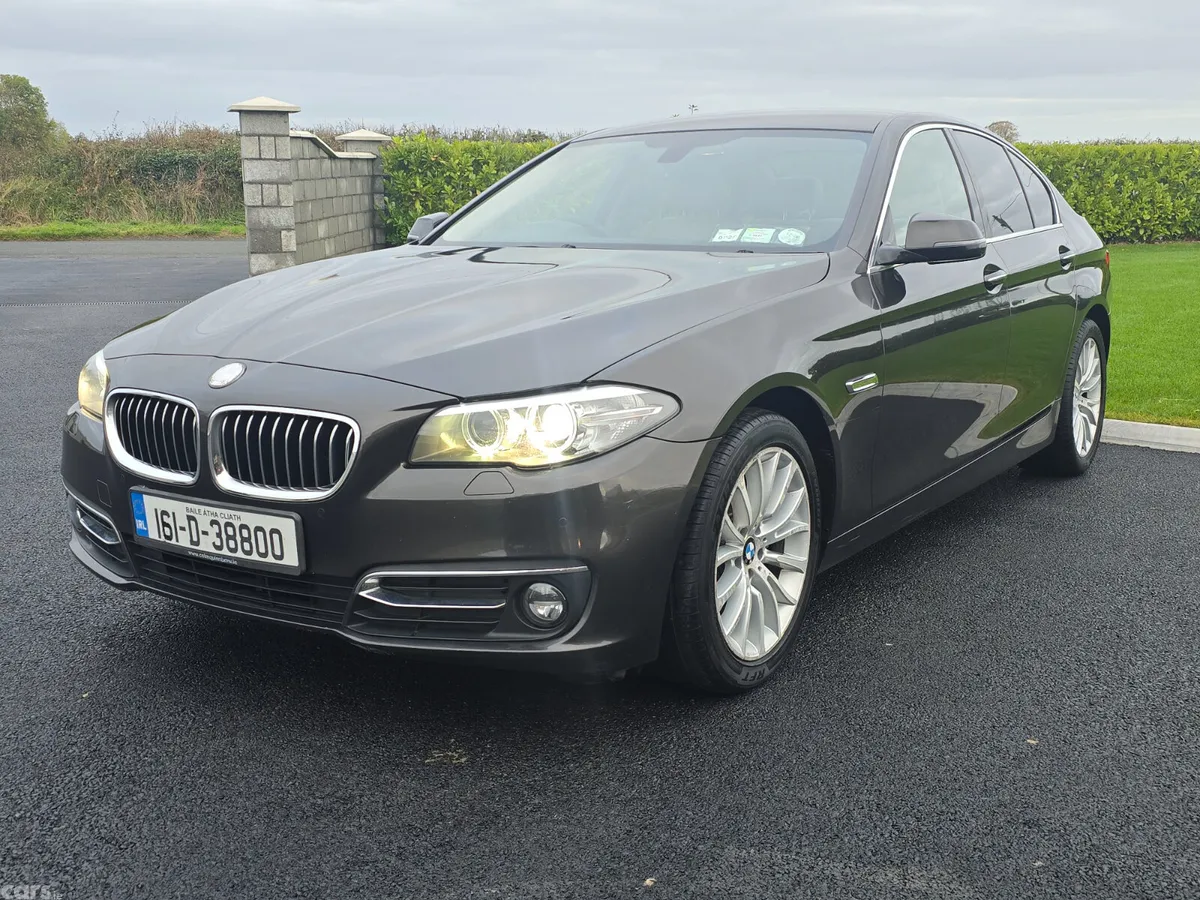 BMW 5-Series Saloon, Diesel, 2016, Brown