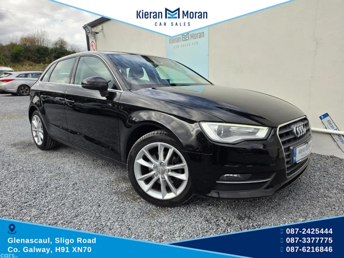 Audi A3 Hatchback, Diesel, 2016, Black
