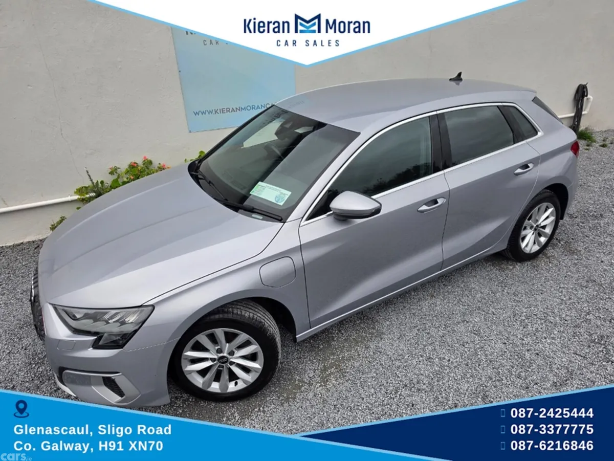 Audi A3 Hatchback, Petrol Plug-in Hybrid, 2021, Silver